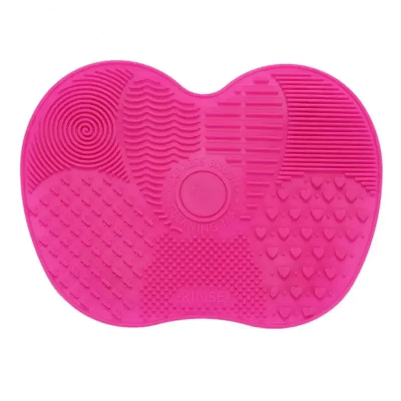 Silicone Makeup Brush Cleaner Folding Powder Puff Cleaning Bowl Eyeshadow Brushes Washing Soft Mat Beauty Tools Scrubber Box