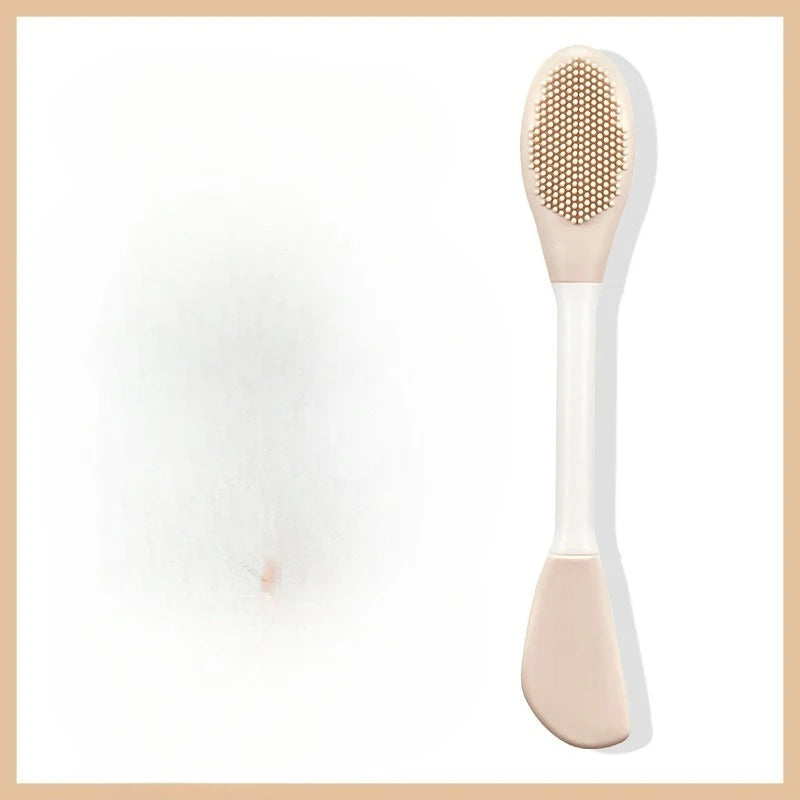 2 In1 Scrub Blackhead Silicone Facial Cleansing & Mask Brush Deep Cleaning Tools Exfoliator Scrub Pore Facial Skin Care