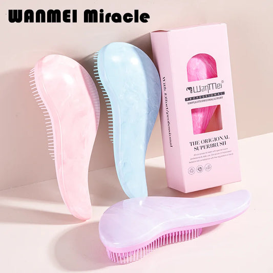 1Pcs Detangling Magic Hairbrush Gentle Scalp Massage Comb Soft Anti-Static Grooming Smooth Hair Brush Salon Hair Styling Tools
