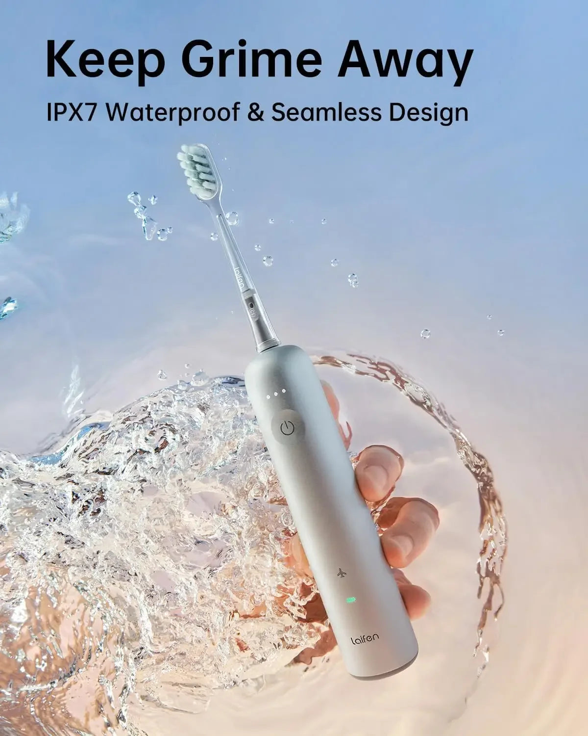 Laifen Wave Electric Toothbrush LFTB01-P ABS LFTB01-A Oscillation & Vibration Sonic Electric Toothbrush for Adults Eléctrico
